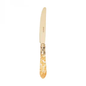 ALADDIN GOLD 6 DESSERT & FRUIT SMALL KNIVES