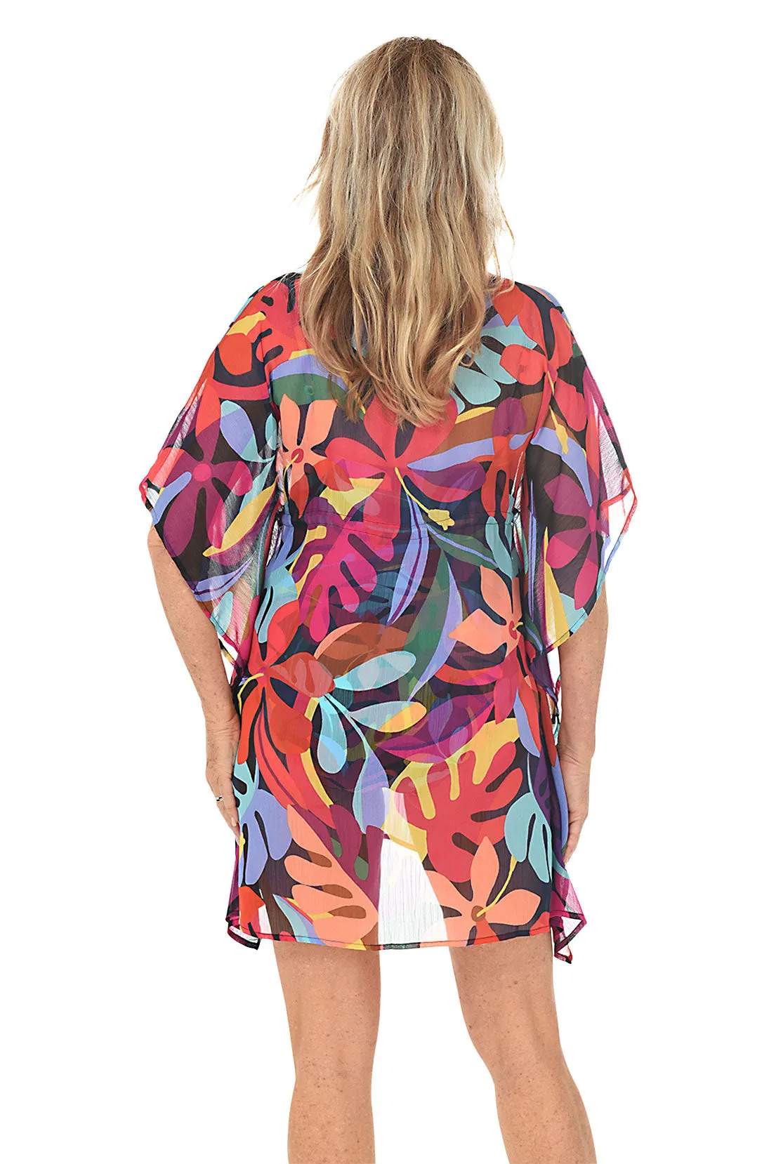 Bold Rush Chiffon Caftan