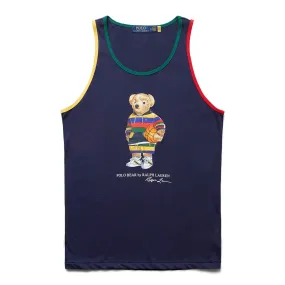 CONTRAST POLO BEAR TANK