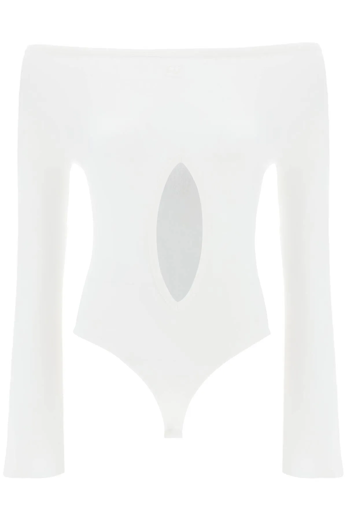 COURREGES jersey body with cut-out