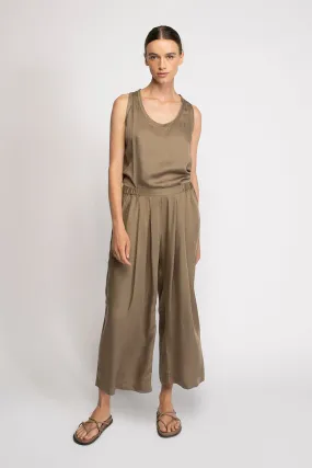 Cropped Palazzo Pants