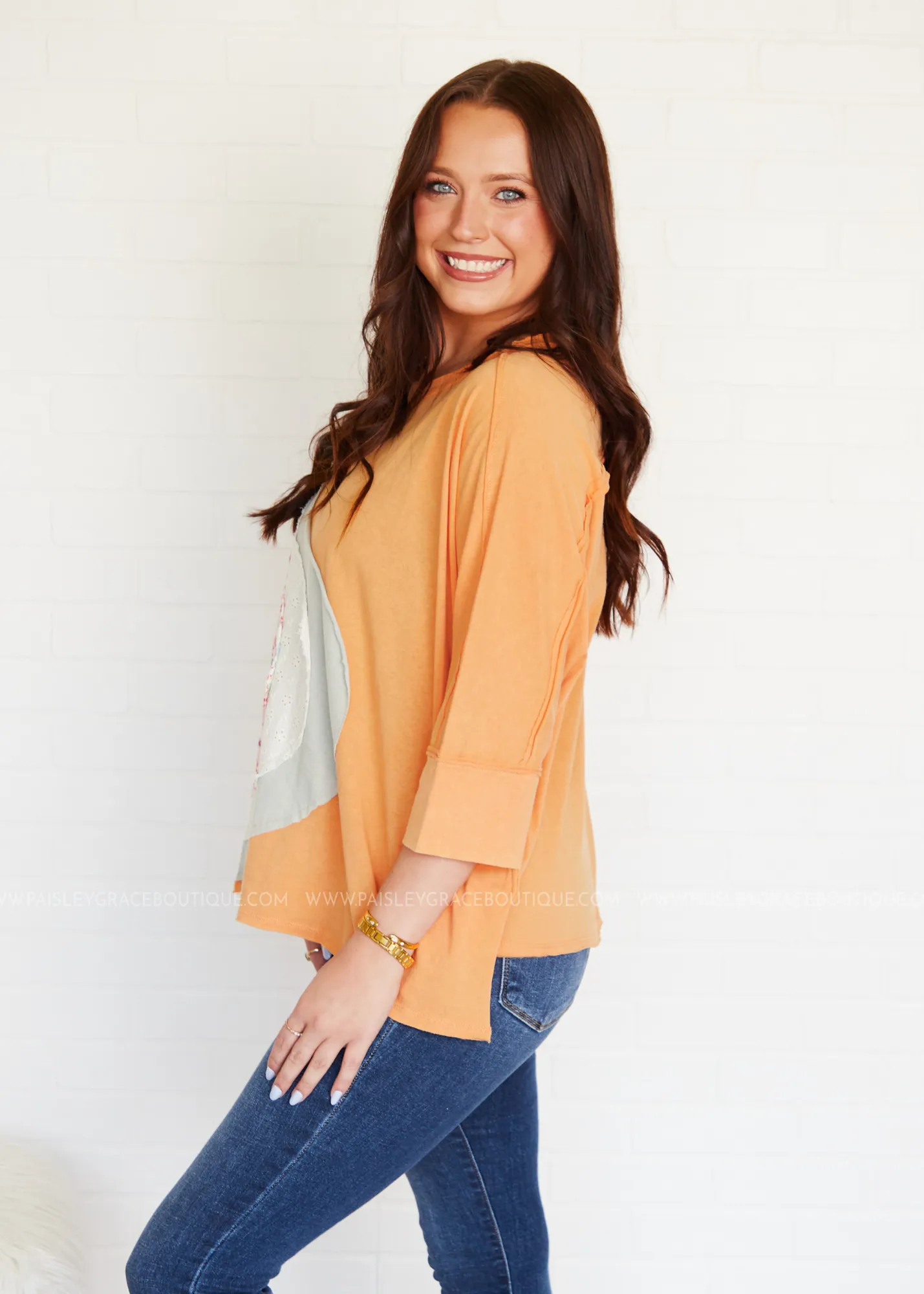 Darling Success Top - Apricot