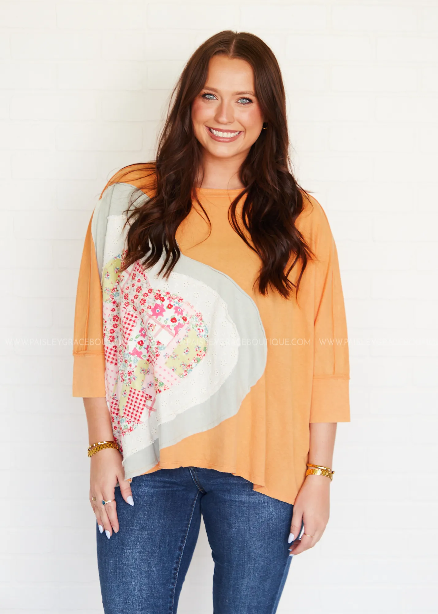 Darling Success Top - Apricot