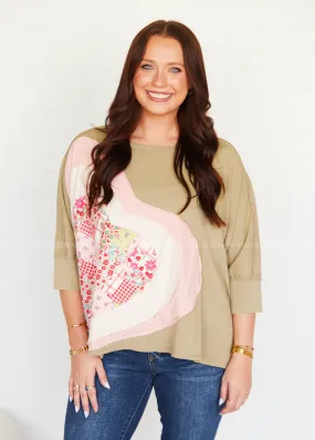 Darling Success Top - Sage