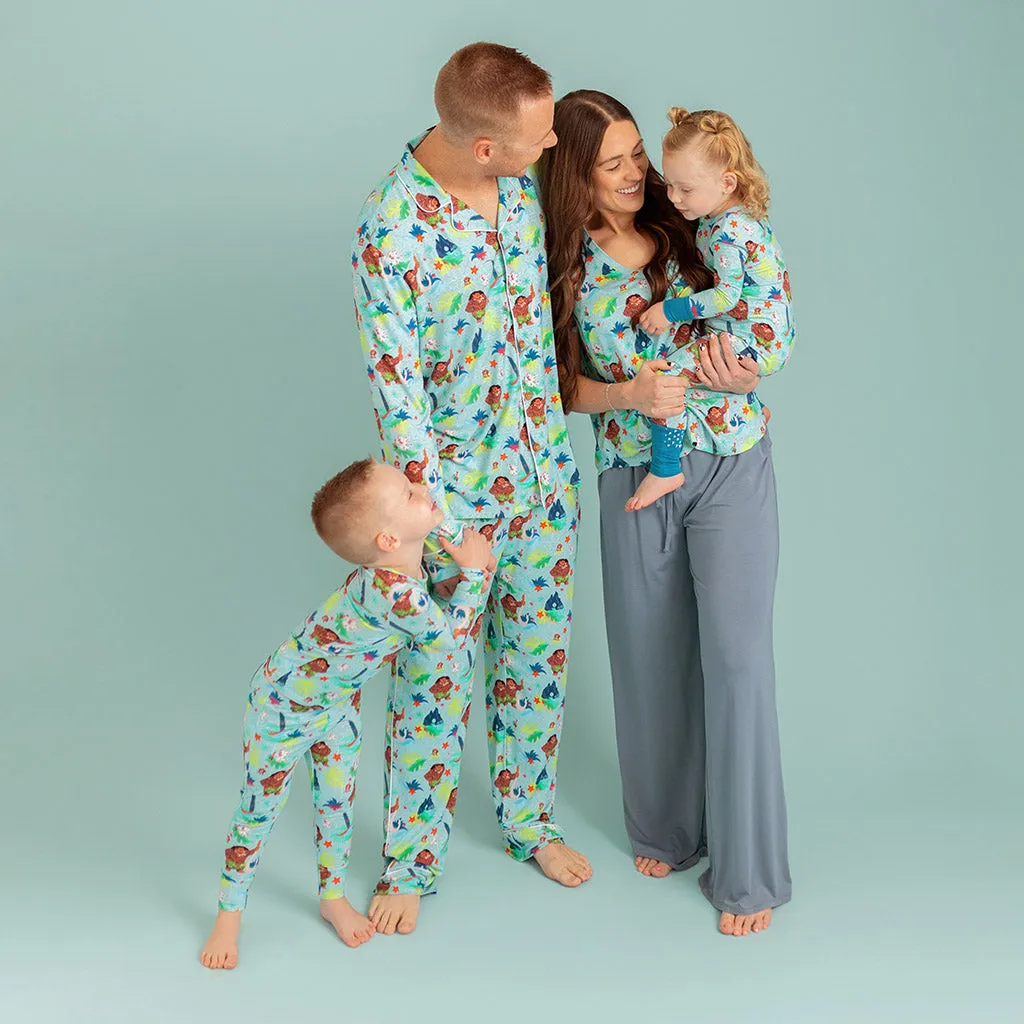 Disney Maui Tropical Men's Luxe Pajama Pant Set