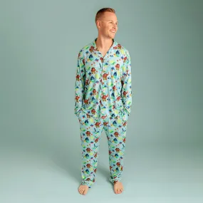 Disney Maui Tropical Men's Luxe Pajama Pant Set