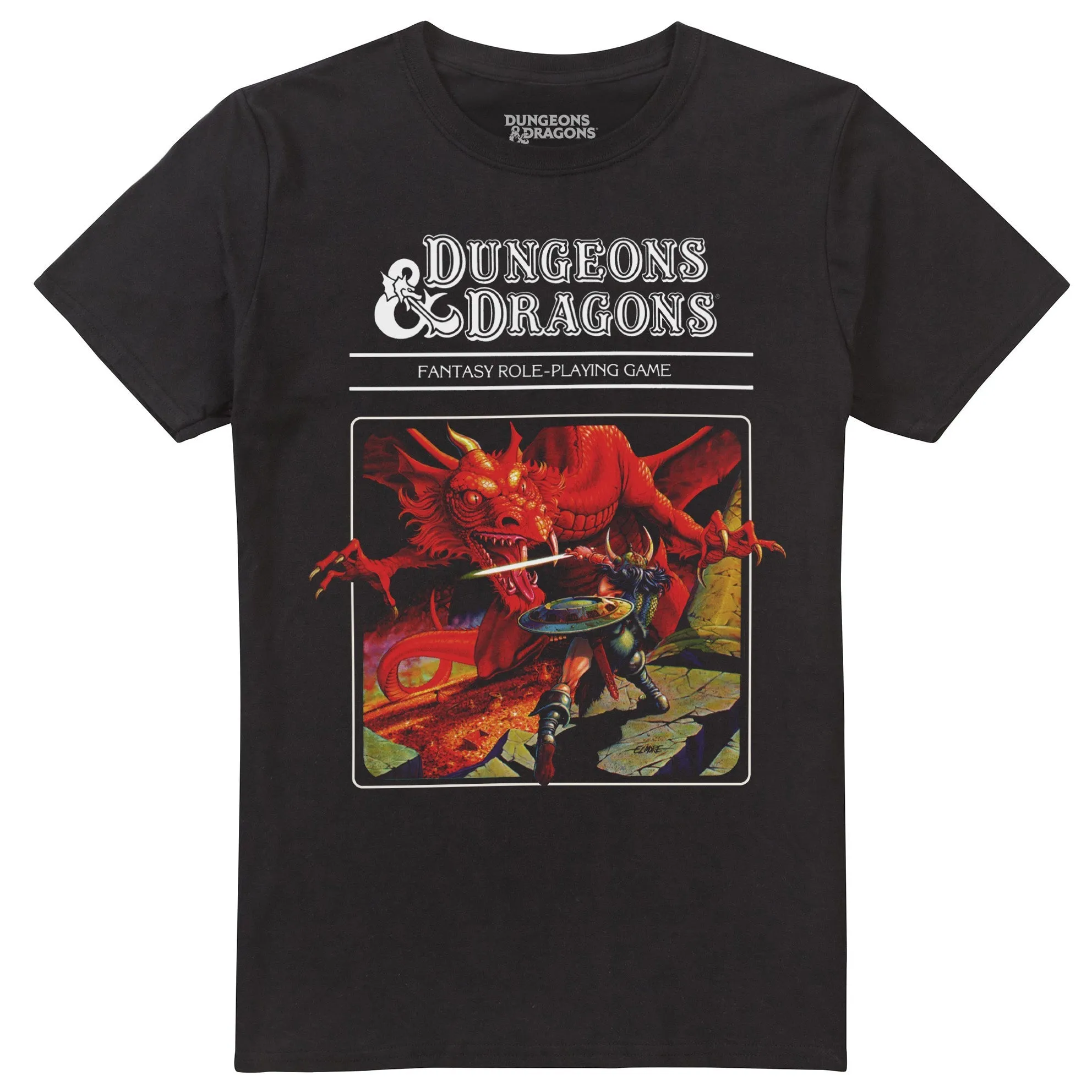 Dungeons & Dragons Red Dragon Original Mens T-shirt