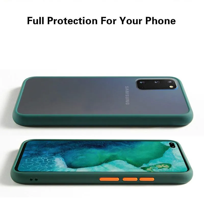 Galaxy S20 Luxury Shockproof Matte Finish Case