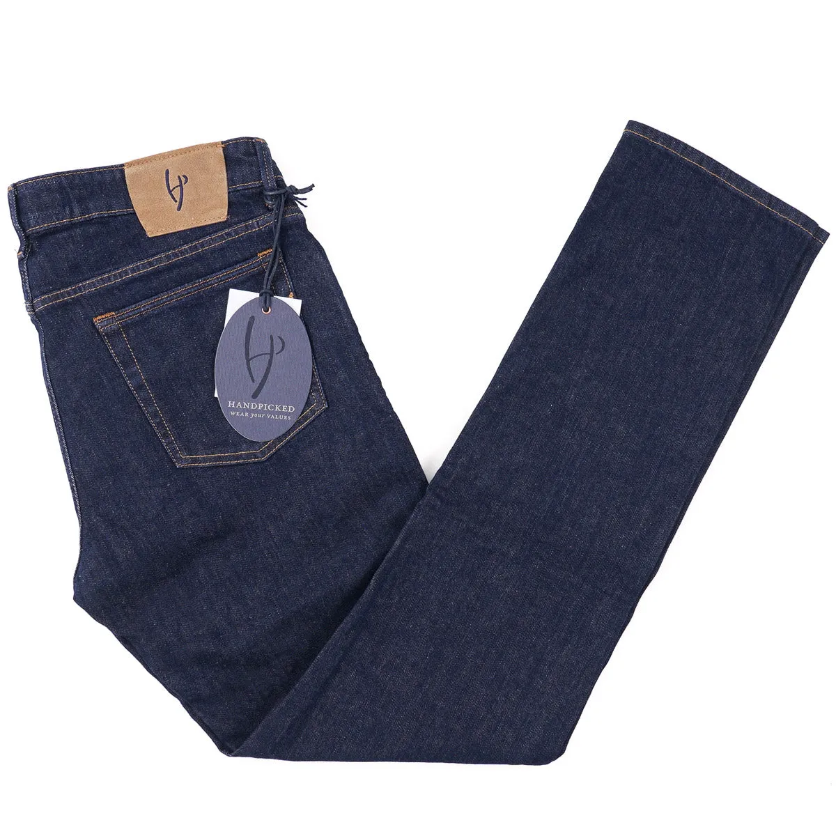 Handpicked 'Orvieto' Slim-Fit Denim Jeans