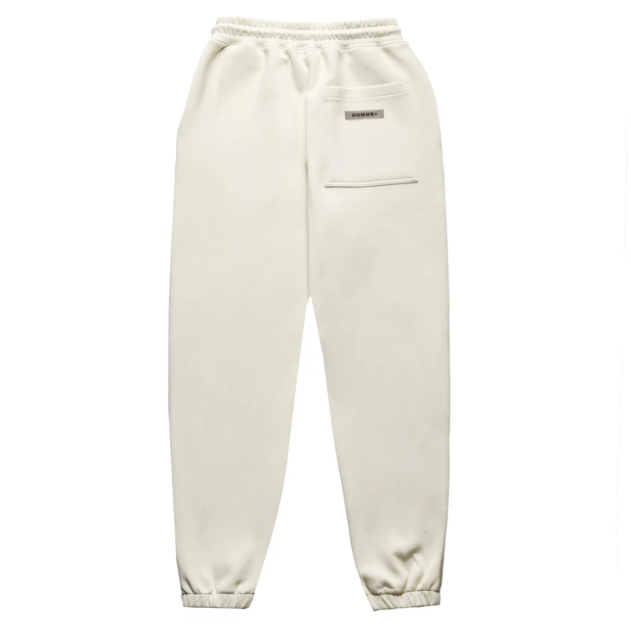 HOMME  'ESSENTIAL' Dropcrotch Jogger Off White