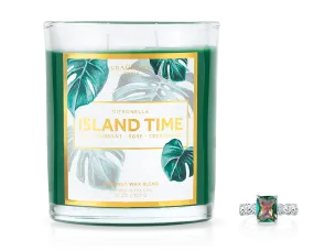 Island Time - Jewel Candle