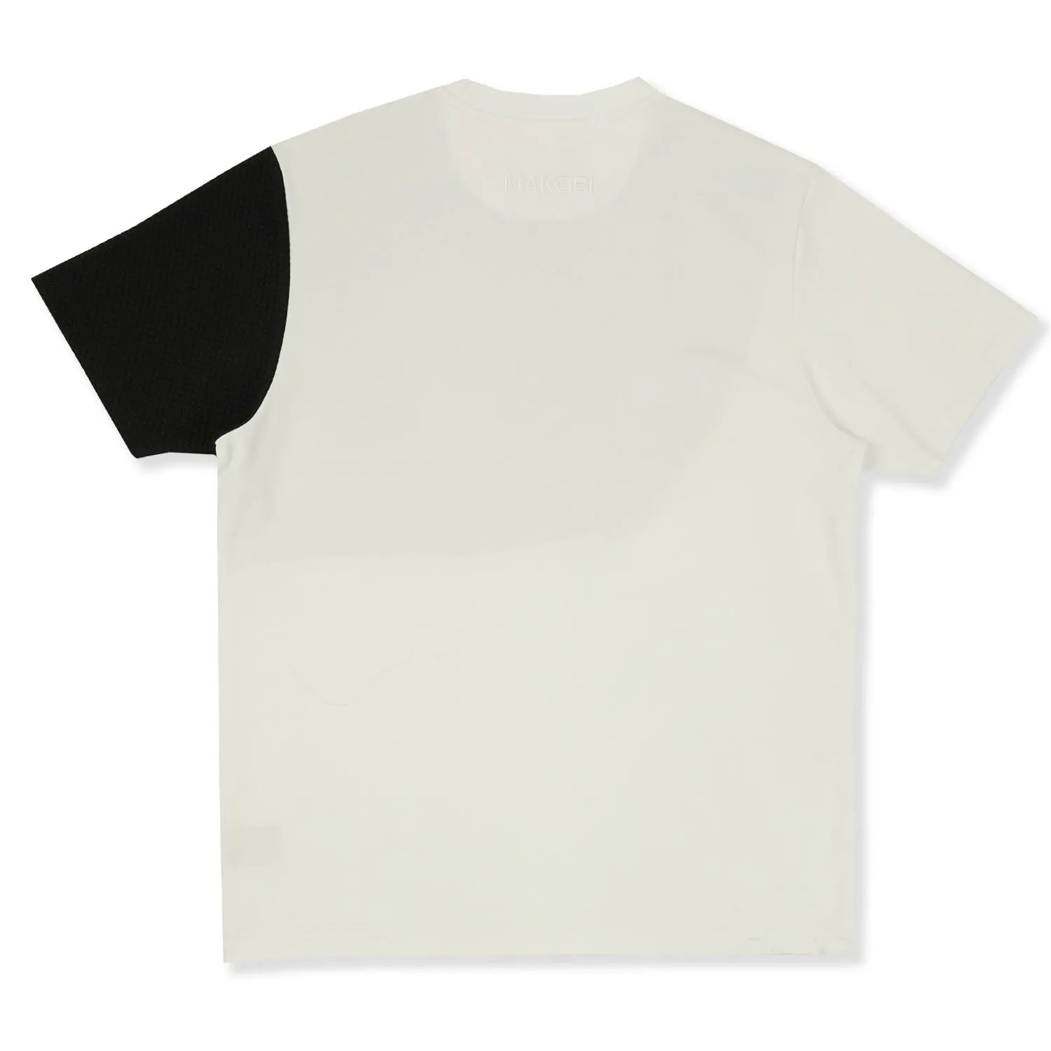 M273 Jacquard Ultra Suede Tee - White Black