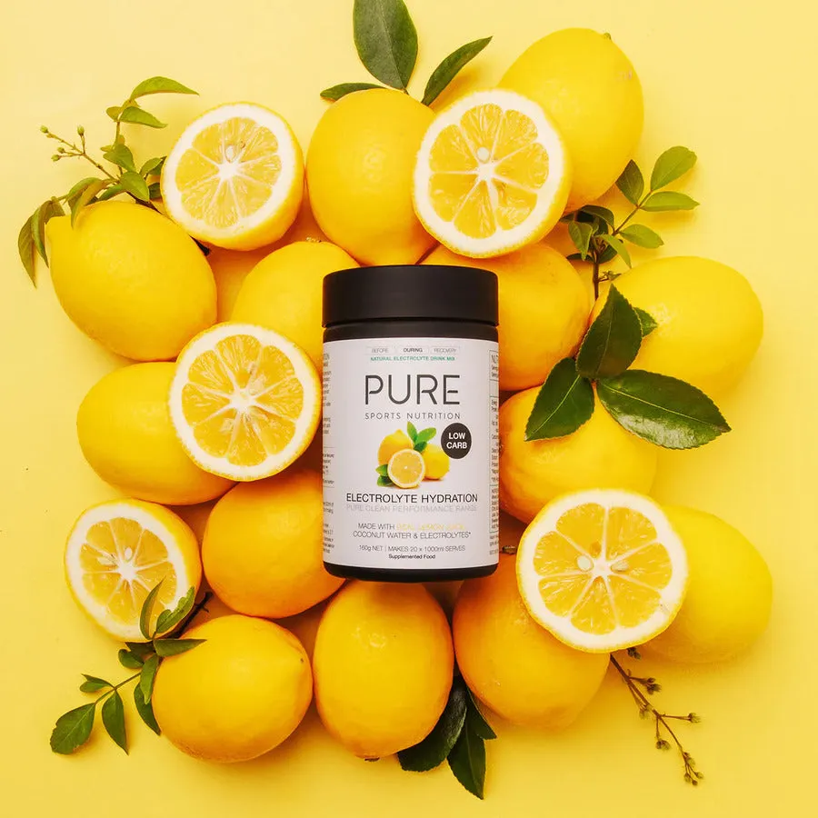 Pure Low Carb Electrolyte Hydration | Tub | Lemon