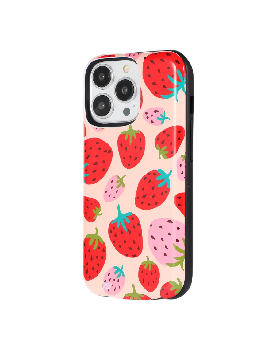 Strawberry Battery Case